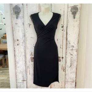 T Tahari Black Dress Large